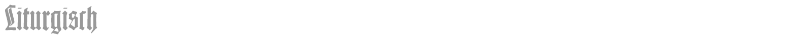 Liturgisch font preview